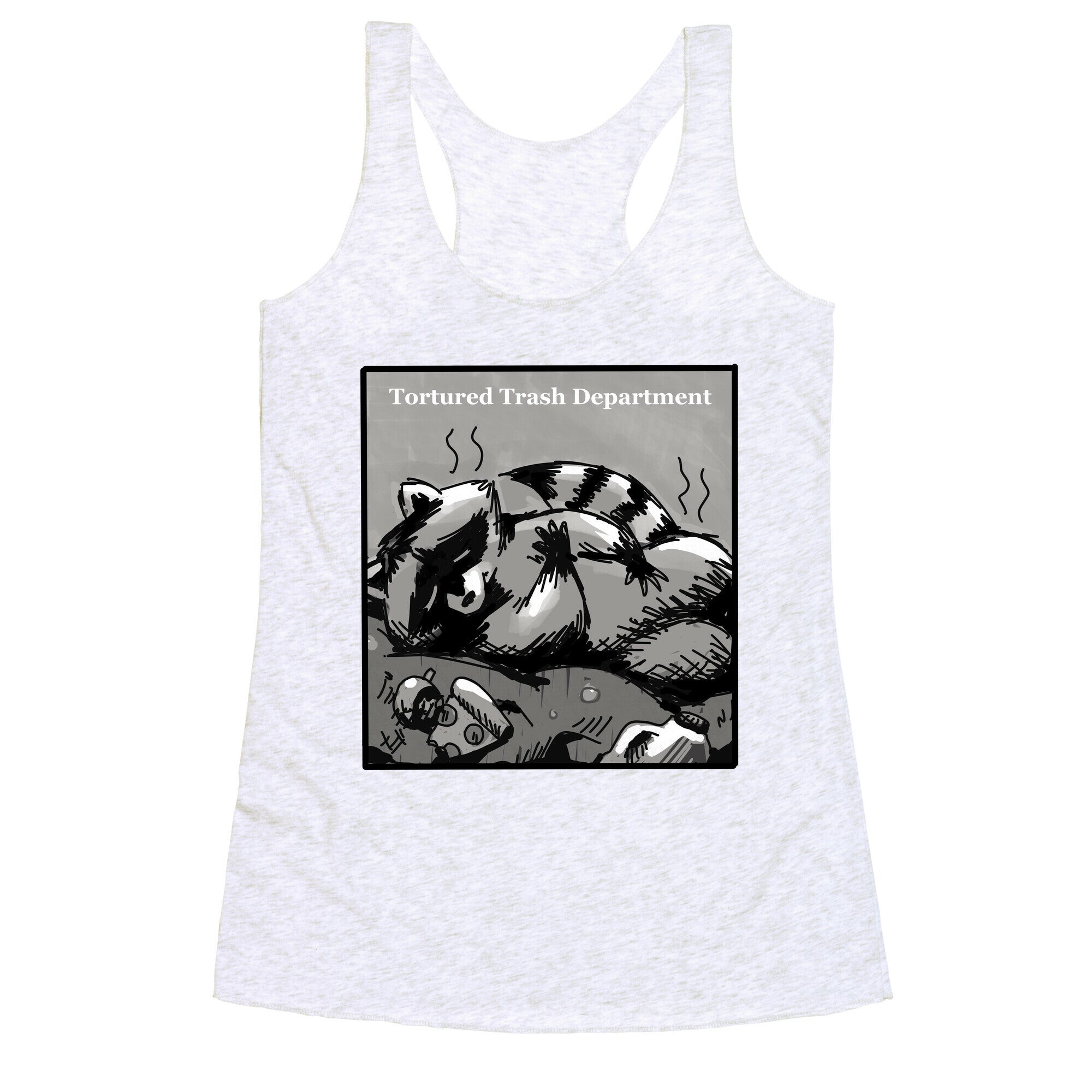 Tortured Trash Department Racerback Tank
